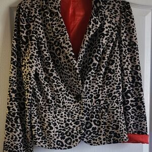 Tracy Evans Leopard Print Women's Jacket